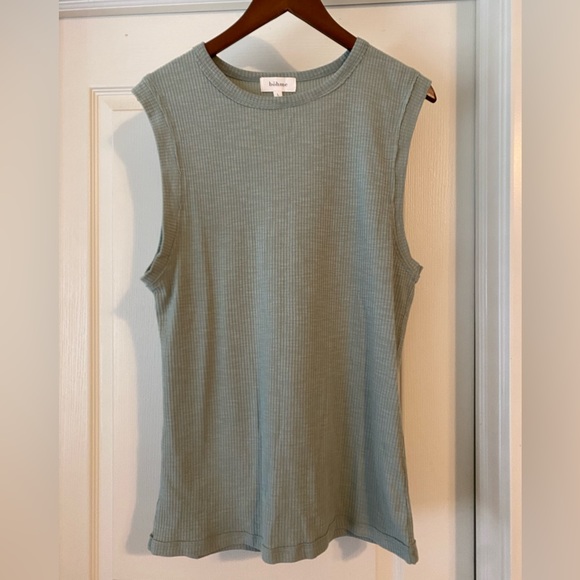 NWOT Bohme mason ribbed tank top - L - Picture 4 of 7
